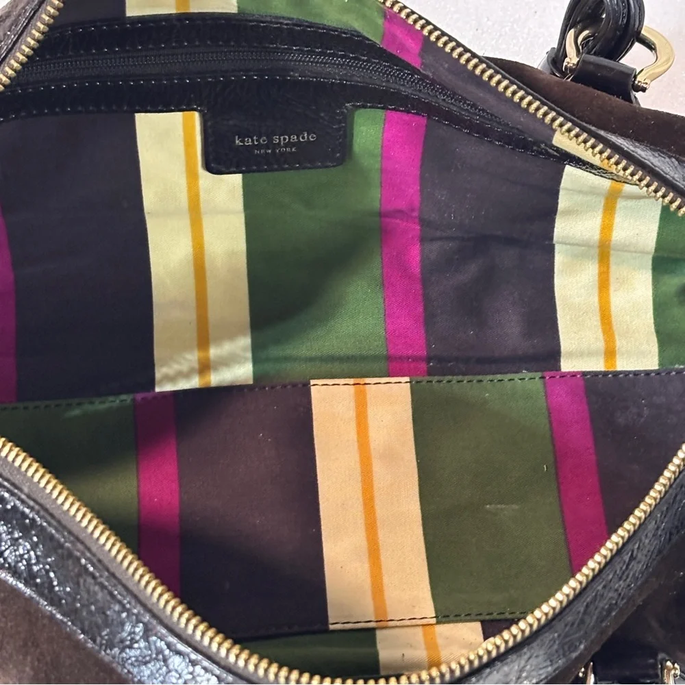 Kate Spade vintage‎ suede leather bag